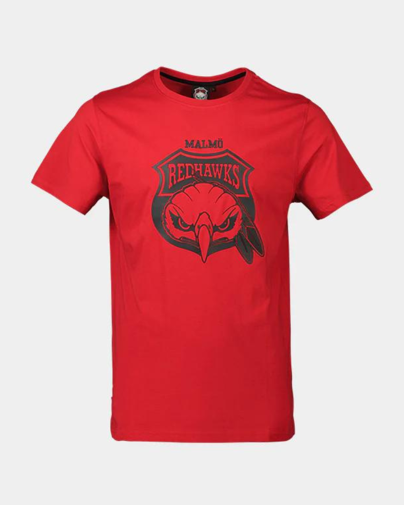T-shirt emblem röd
