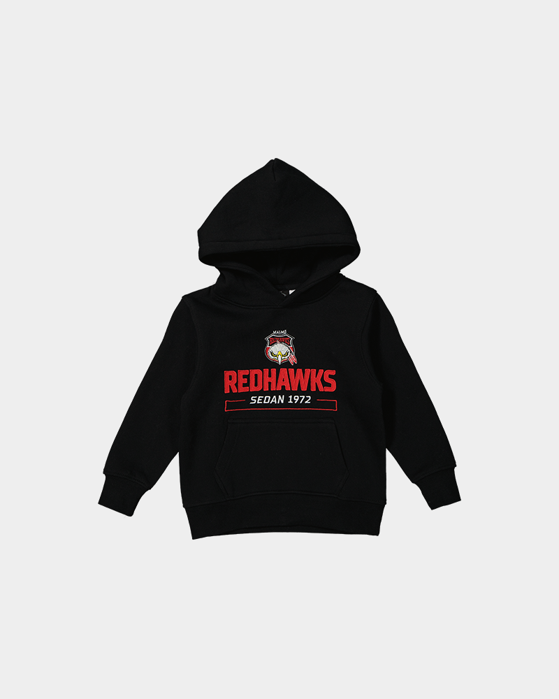 Hoodie barn svart Redhawks sedan 1972