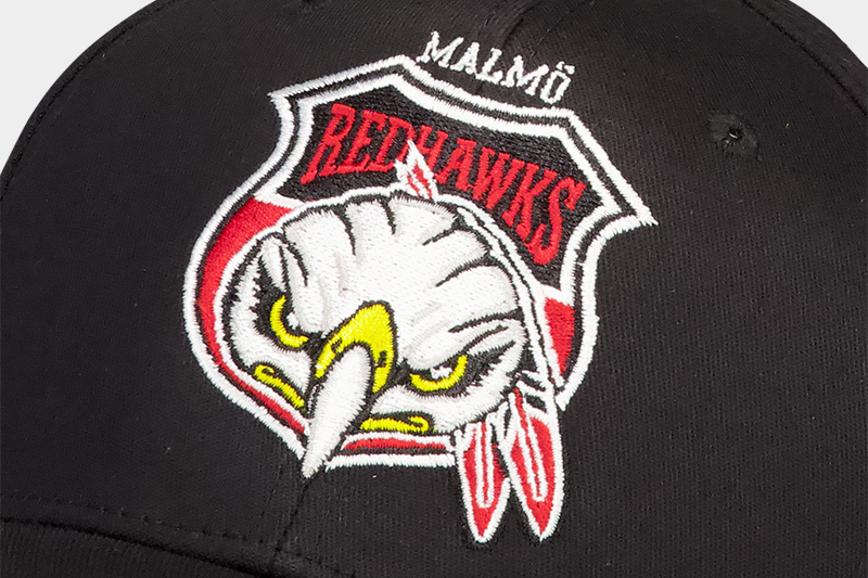 Baseball stretch cap logo