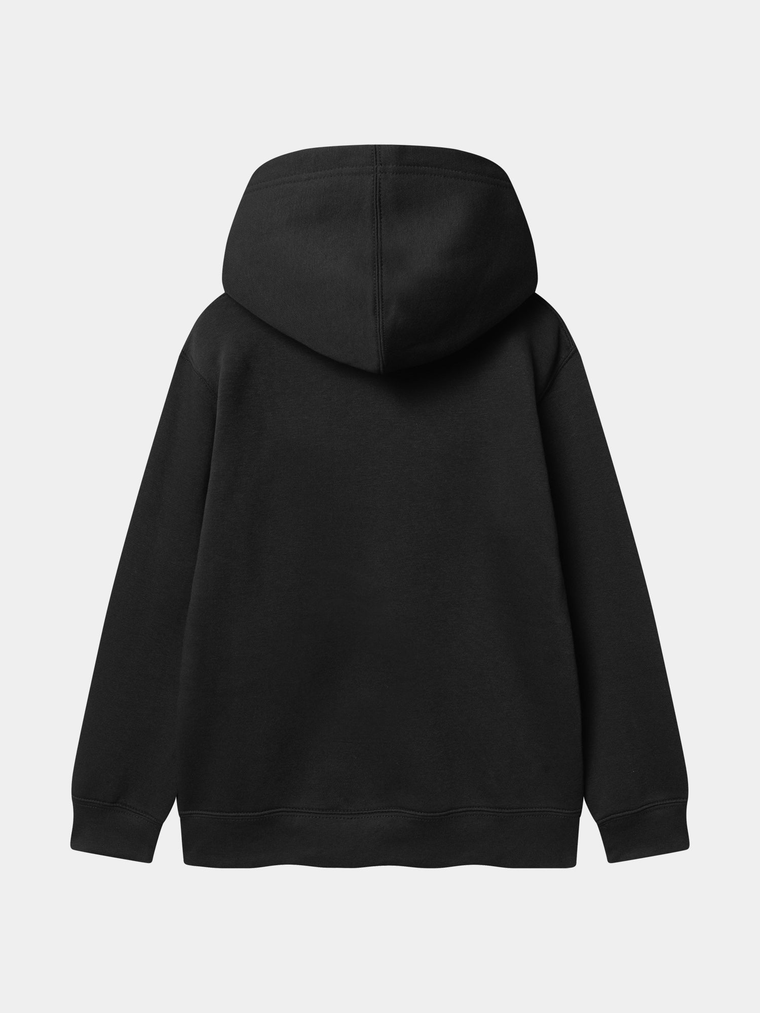 Hoodie barn svart emblem