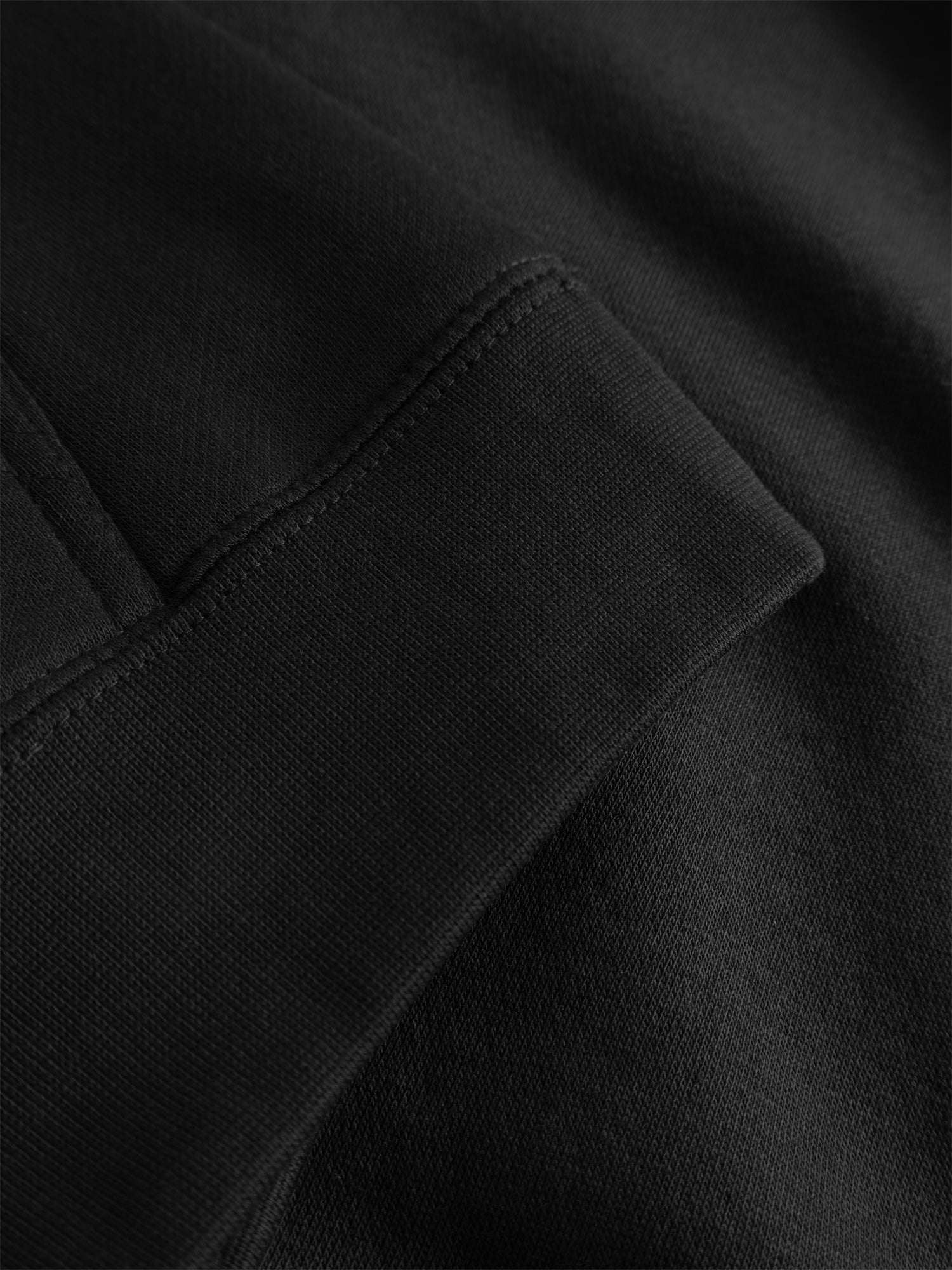 Hoodie barn svart emblem