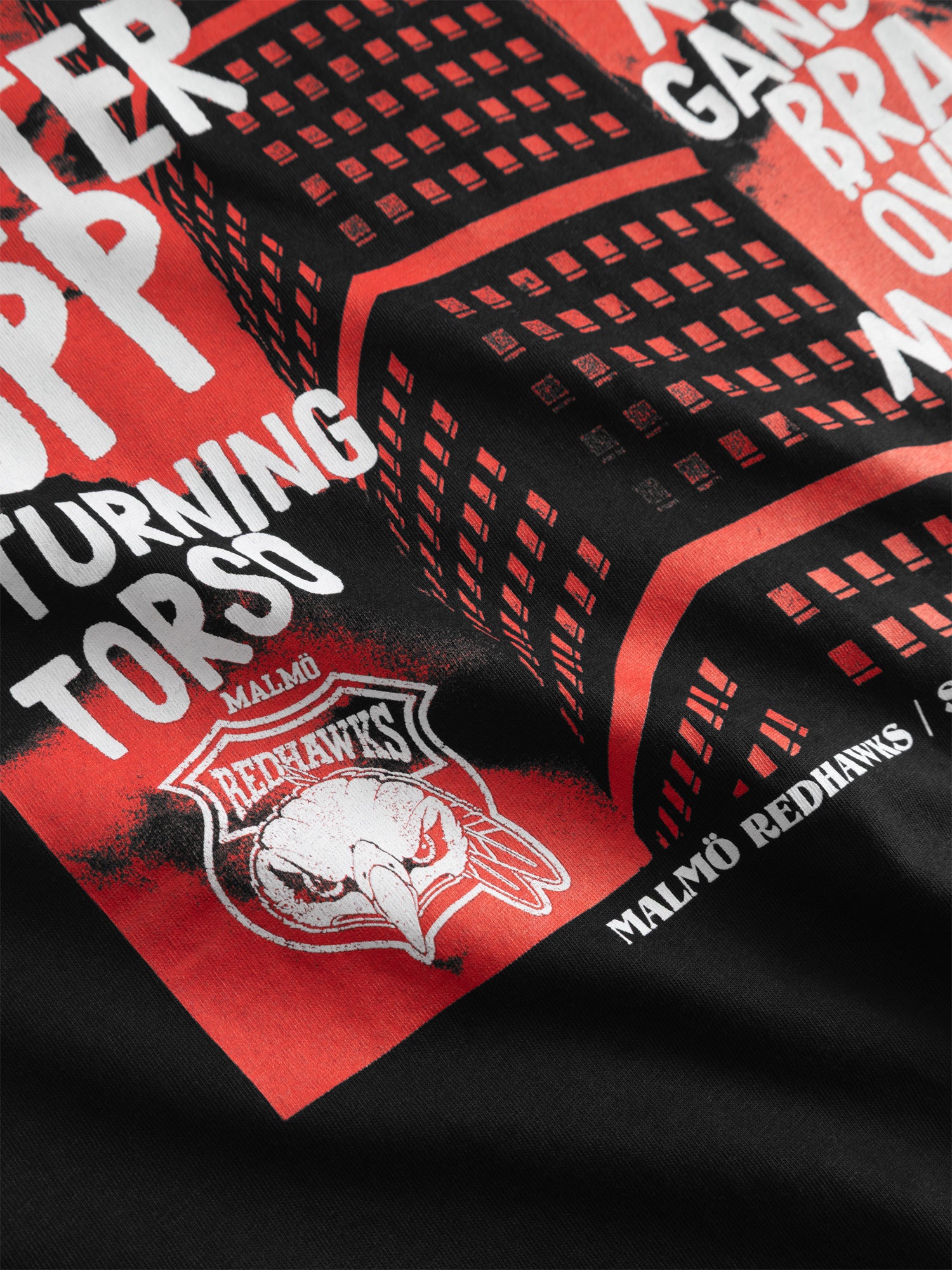 T-shirt svart 190 meter upp