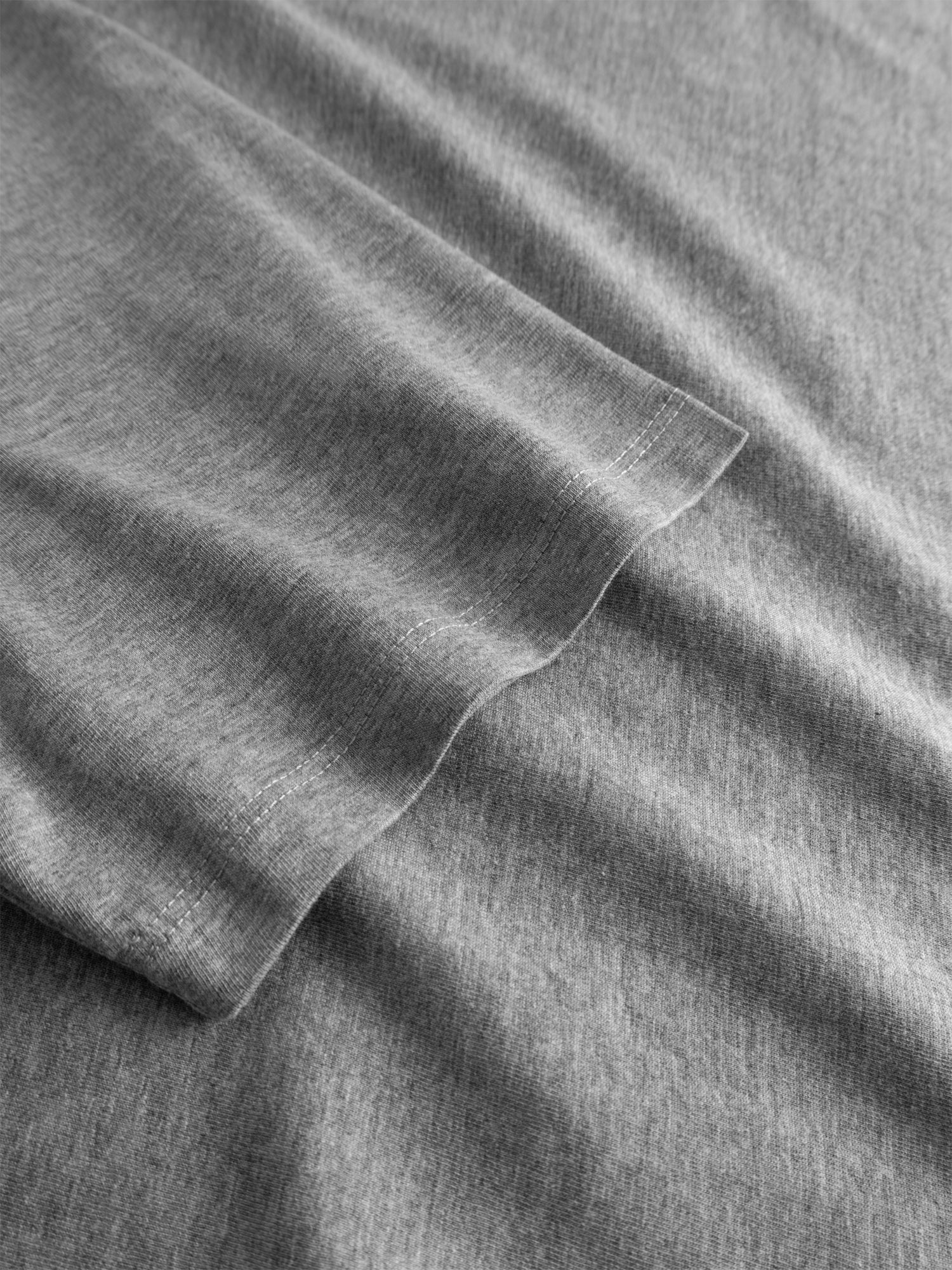 T-shirt gråmelerad Emblem retro Gripen