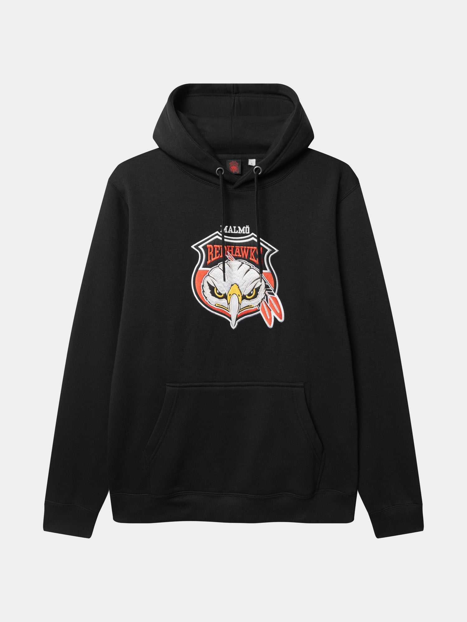 Hoodie svart emblem