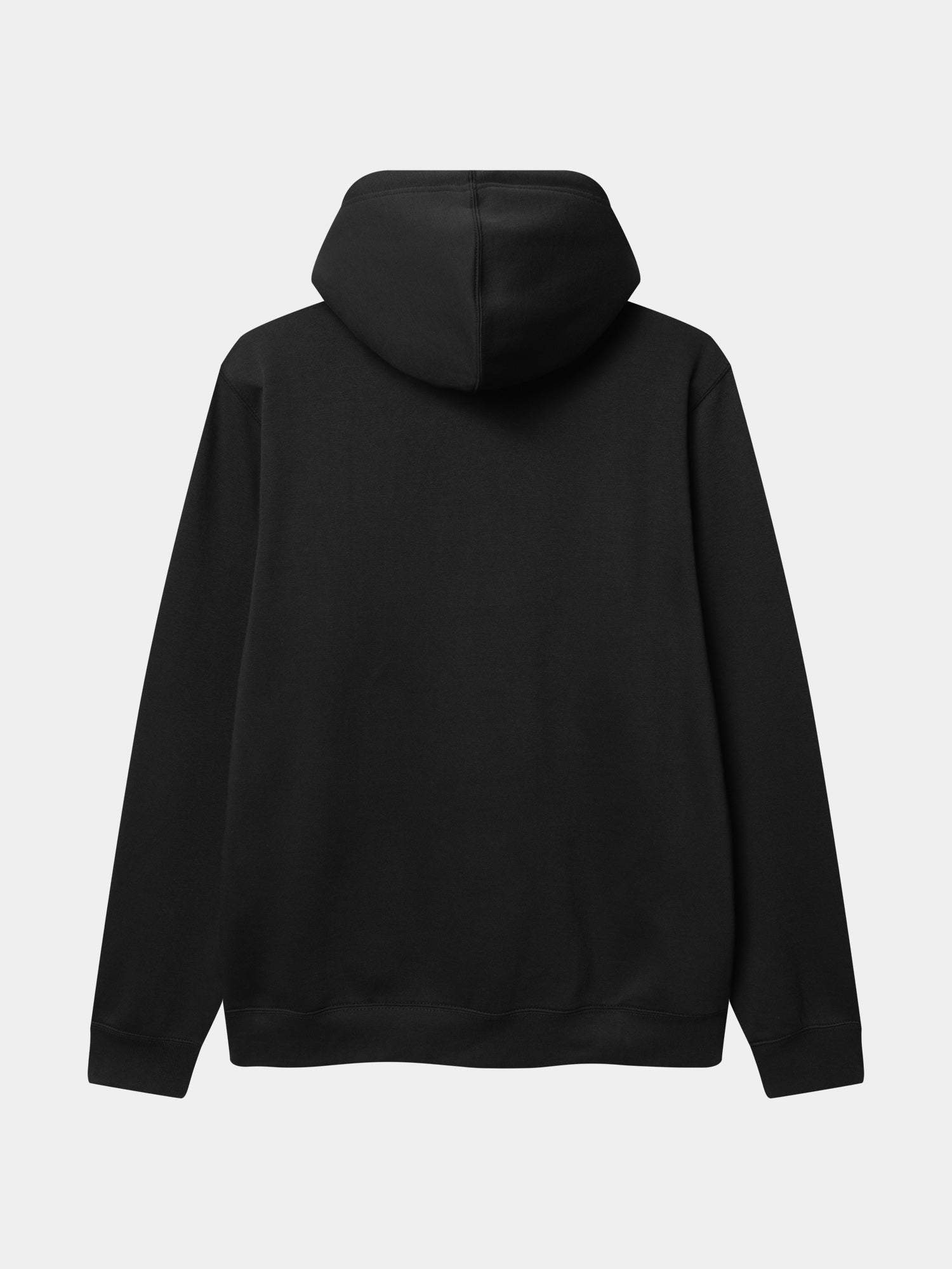 Hoodie svart emblem