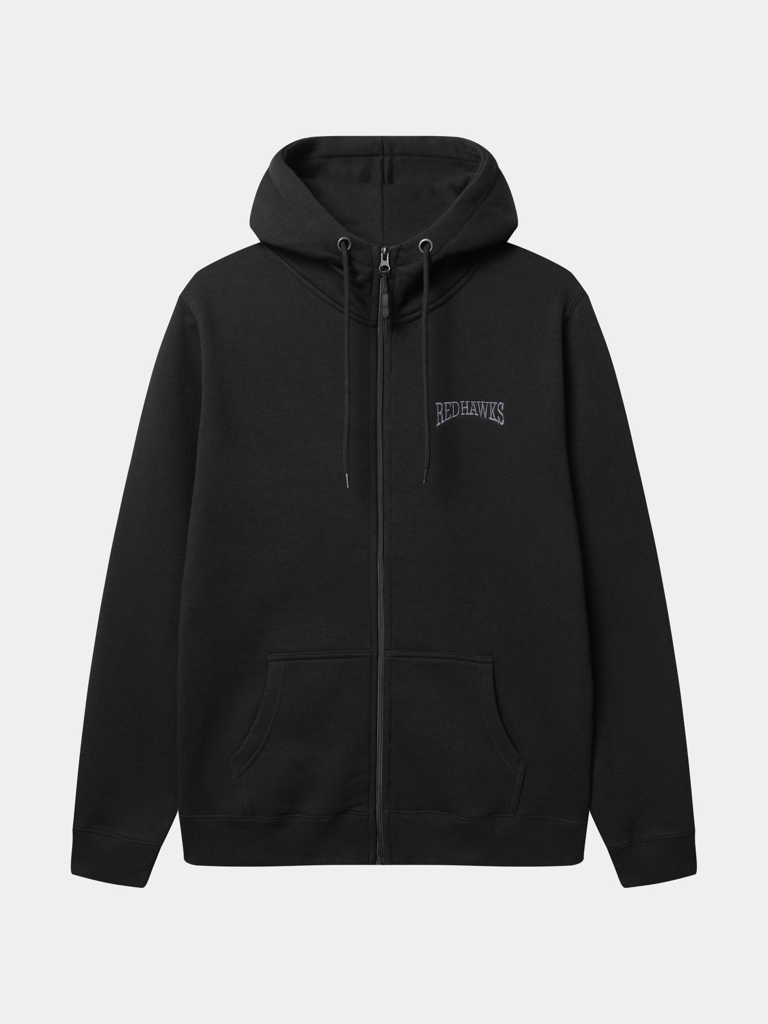 Zip hood svart Redhawks charcoal