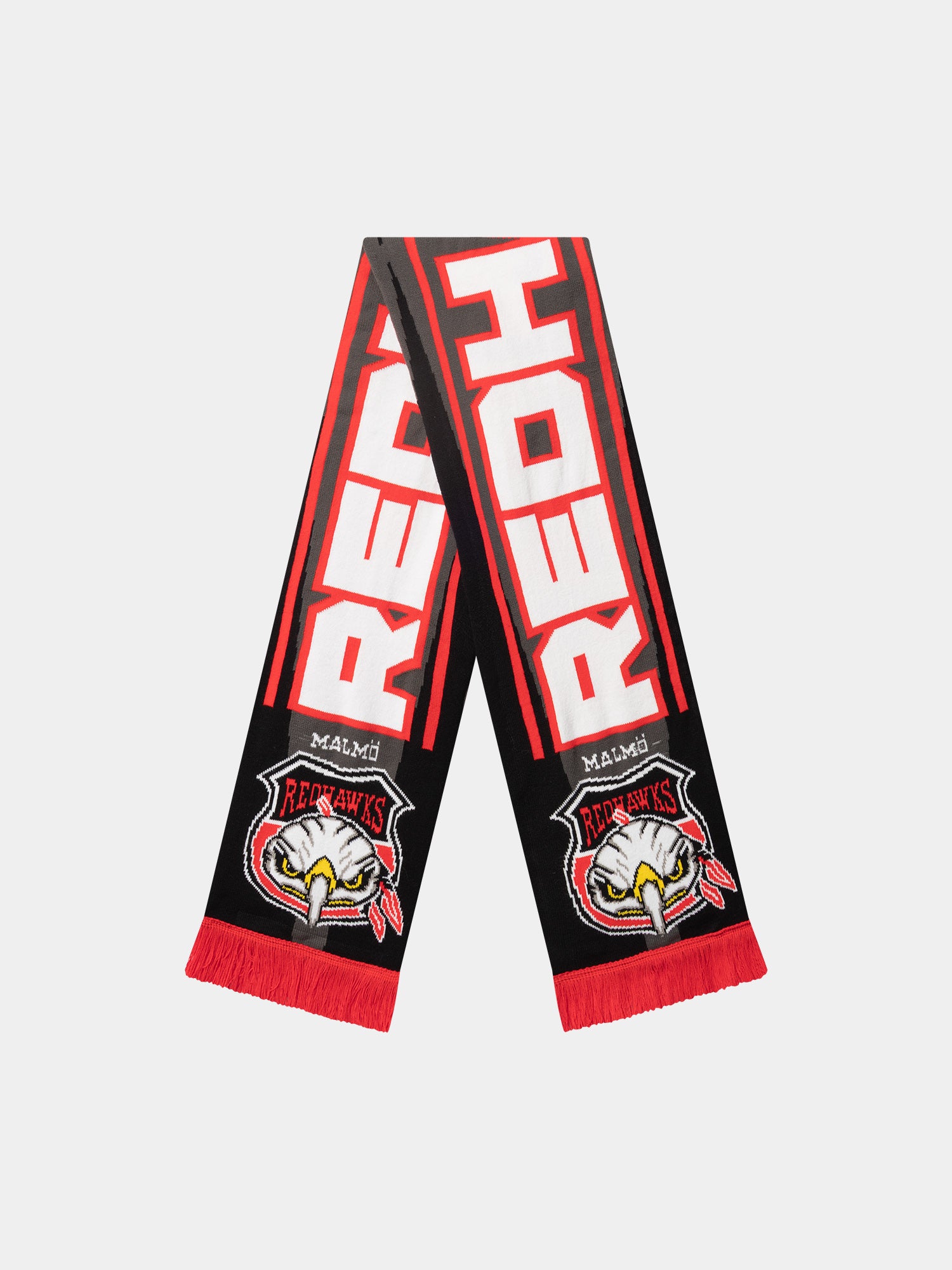 Halsduk Redhawks vit