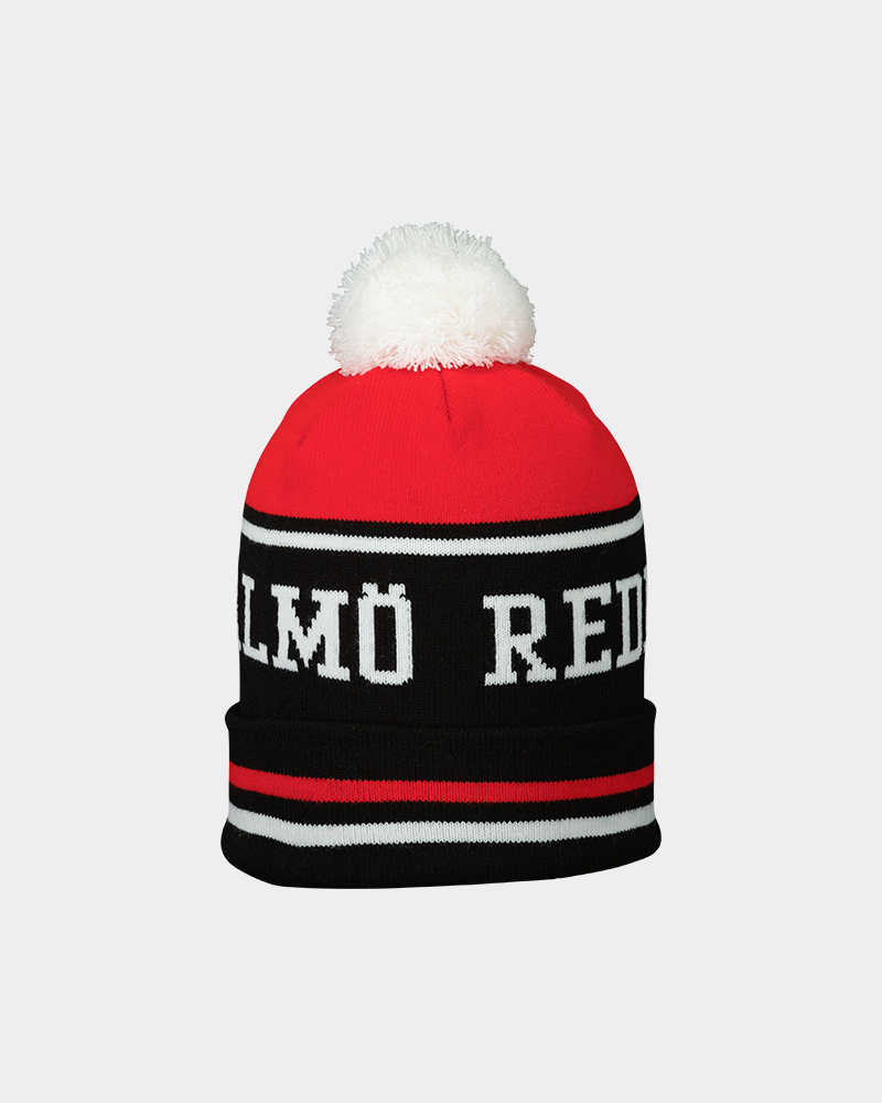 Stickad mössa röd Malmö Redhawks