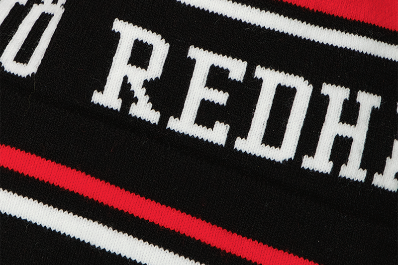 Stickad mössa röd Malmö Redhawks