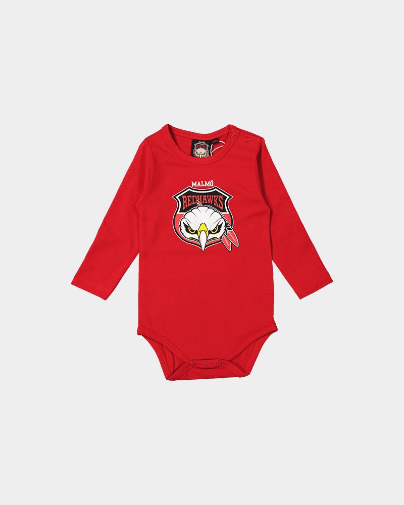 Baby Body röd Malmö Redhawks