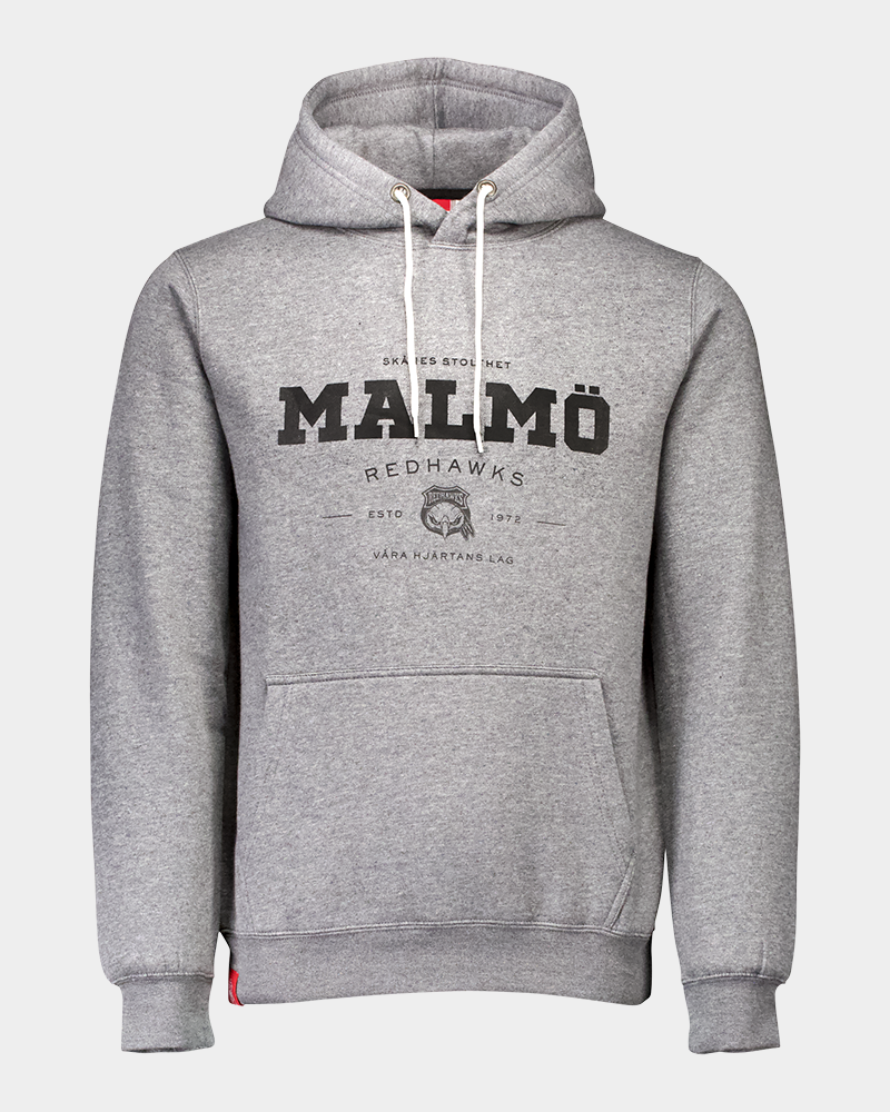 Hoodie grå Malmö