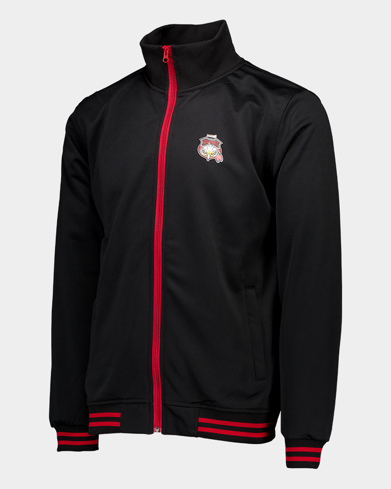 Track jacket svart