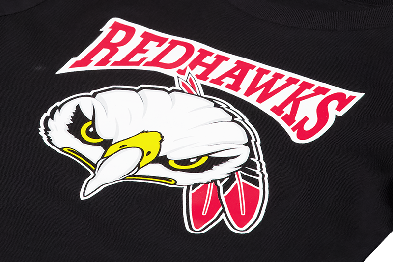 T-shirt barn svart logo