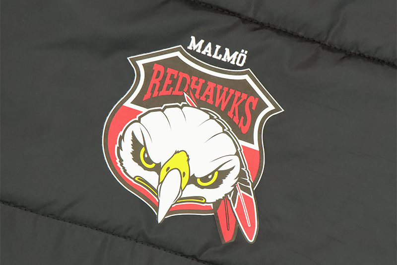 Padded drawstring bag