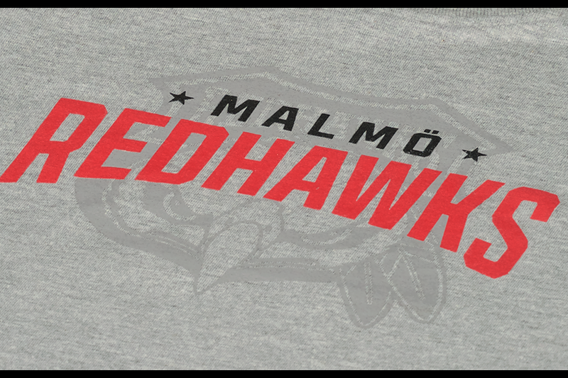 T-shirt barn grå Malmö Redhawks