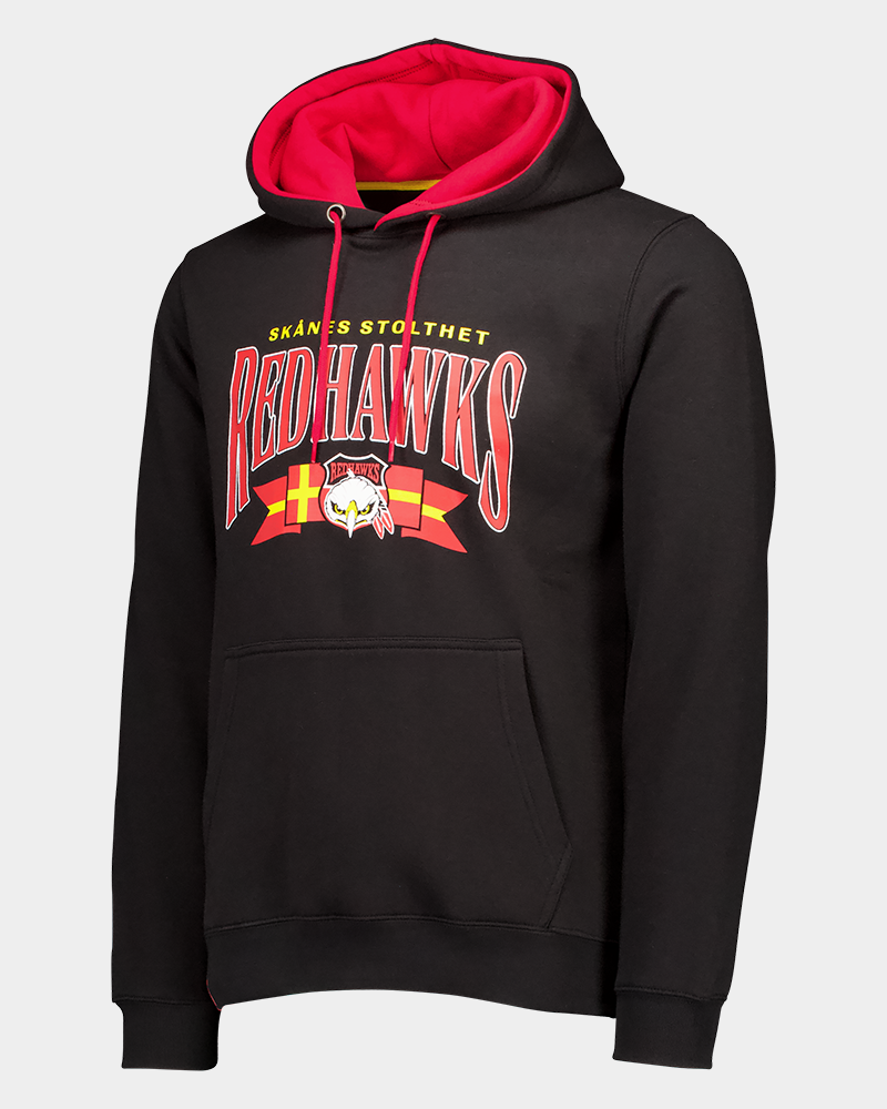 Hoodie svart Skånes Stolthet