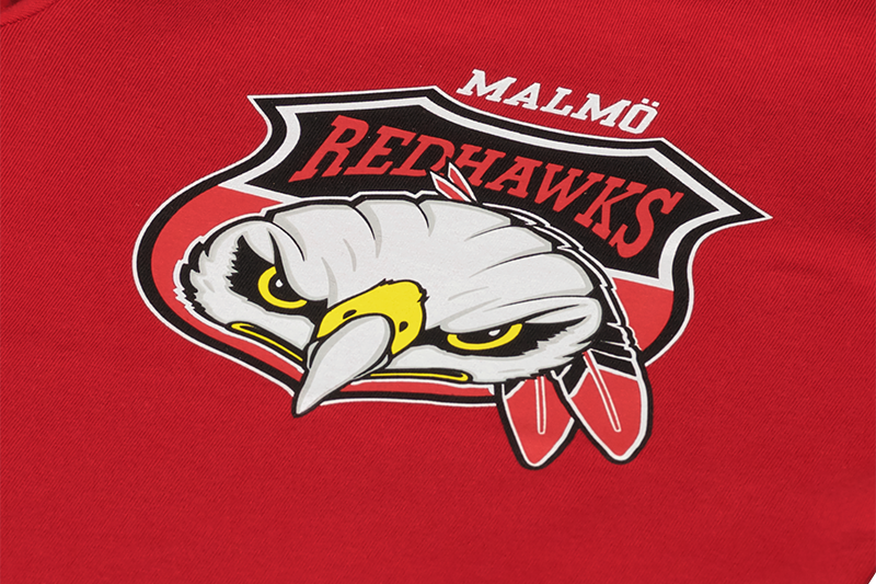 Baby Body röd Malmö Redhawks